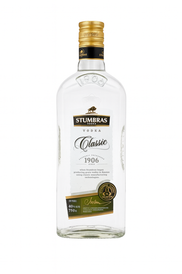 Stumbras Classic Vodka 750mlx12