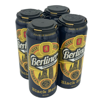 Berliner Black beer 500mlx24 Cans