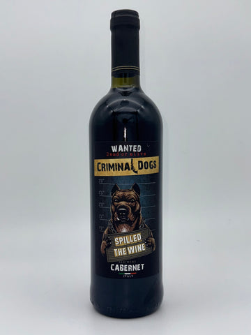 Criminal Dog Cabernet 750mlx12 Wine