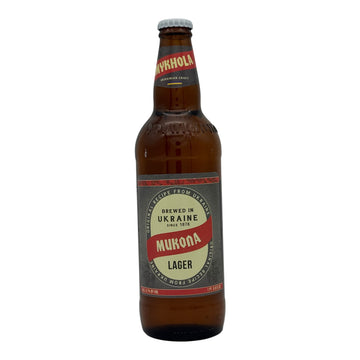 Mykhola Lager Ukraine beer 500mlx12