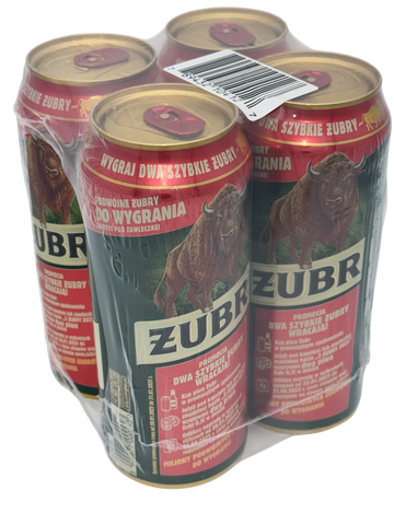 Zubr 500mlx24 6x4 cans