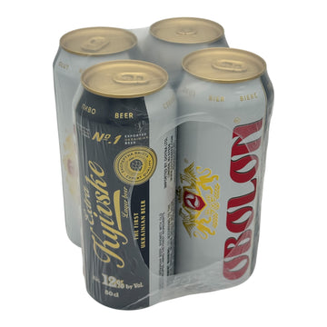 Obolon Kiyevske 4x6 extra 500mlx24 12% cans