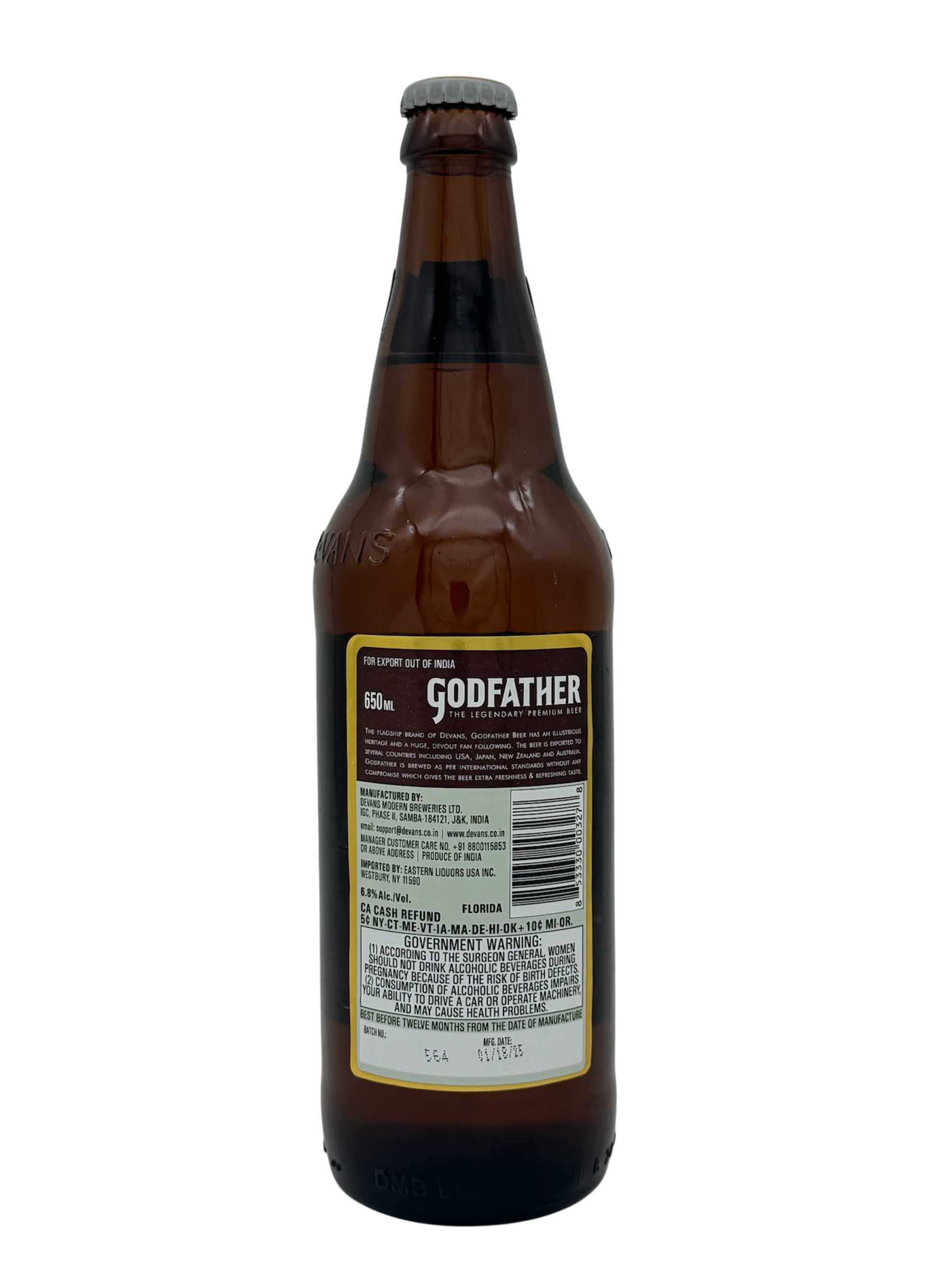 GodFather Beer 650mlx12