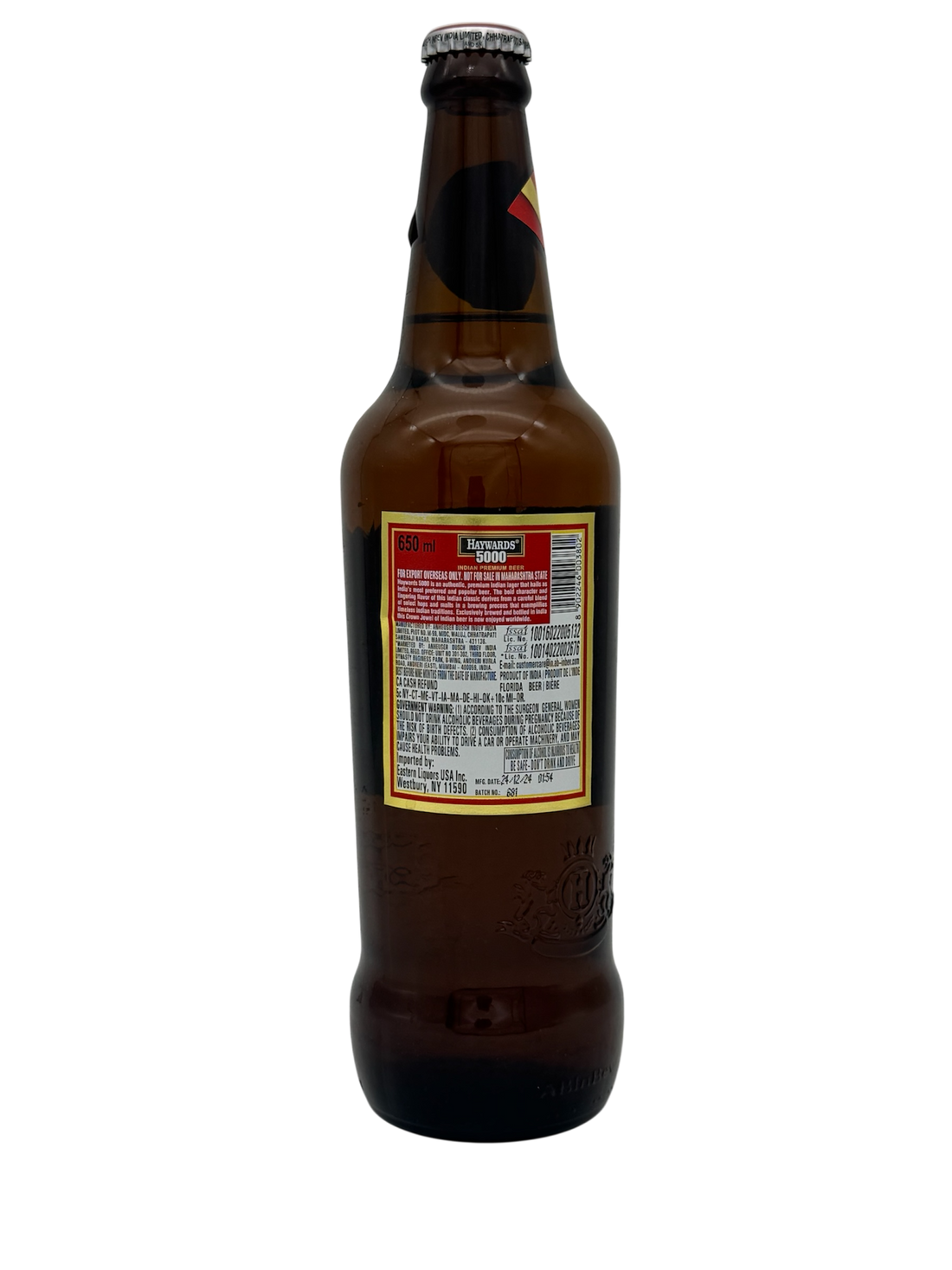 Hayward beer 5000 650mlx12