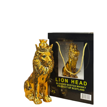 Lion Head Whiskey Gift Ceramic /1Lx4