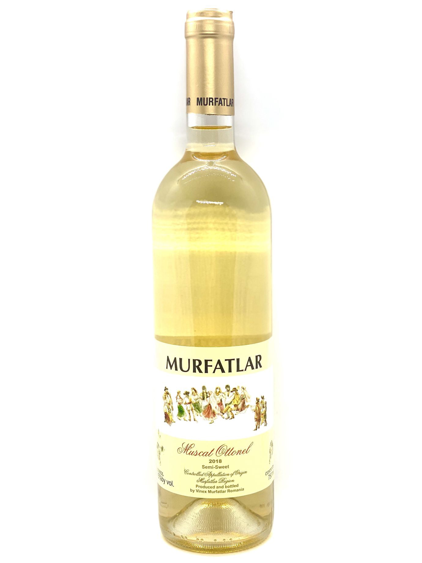 Murfatlar Muscat Ottonel Semi Sweet White Wine 750mlx12
