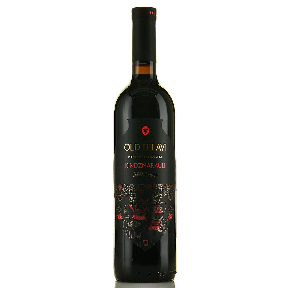 Old Telavi Kindzmarauli "Velvet" Red Semi Sweet Wine 750mlx12