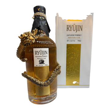 Ryujin Jap Whiskey with Resin Dragon 750mlx6