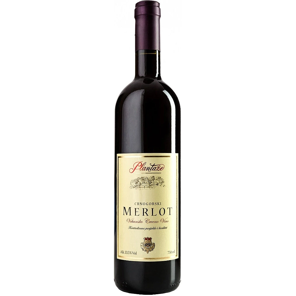 Plantaze Merlot Premium Red Wine 750mlx12