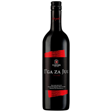 Tikves Vranac T'ga za Jug S/Dry Red Wine 750x12