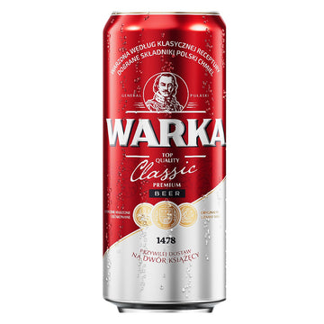 Warka Cans JP 500mlx24 6x4 red