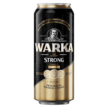 Warka Strong Cans 500mlx24 6x4