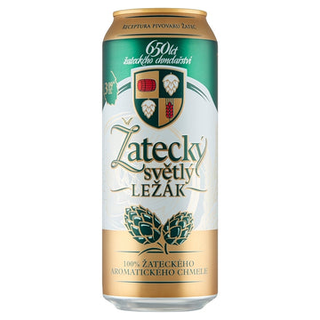 Zatecky Svetly Lezac Lager 500mlx24 6x4 cans