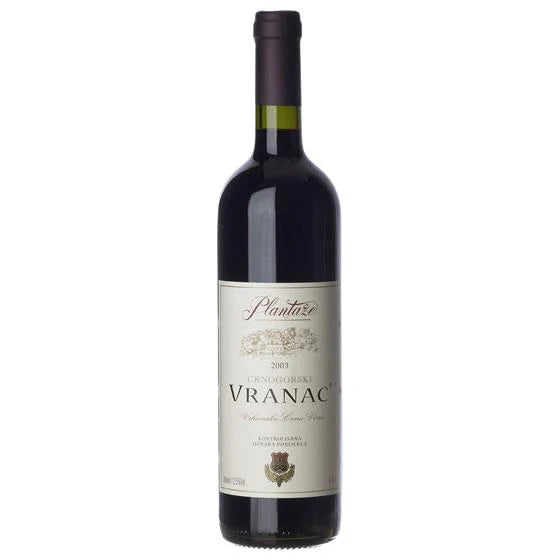 Plantaze Vranac Premium Dry Red Wine 750mlx12