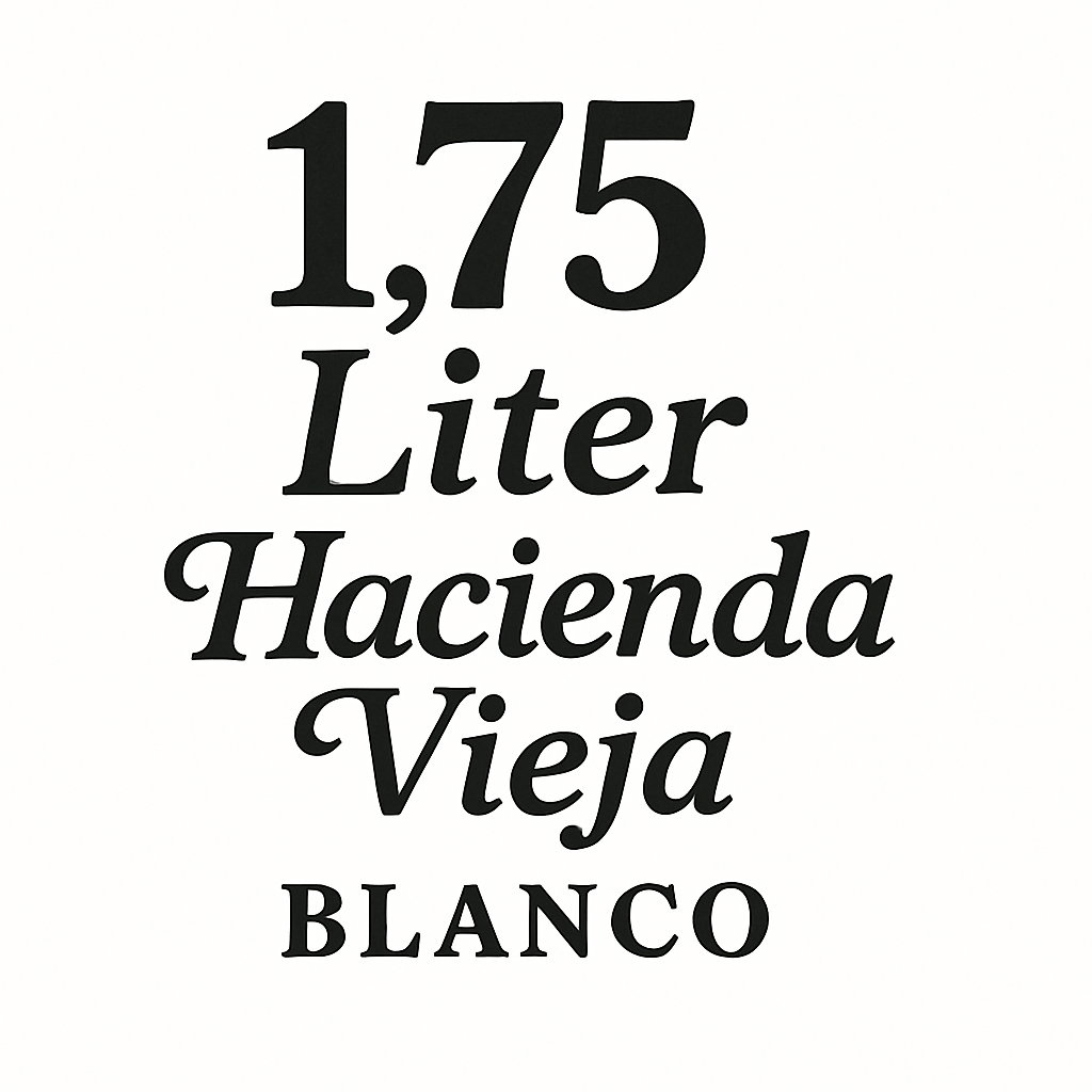 1,75Lx6 Hacienda Vieja Blanco