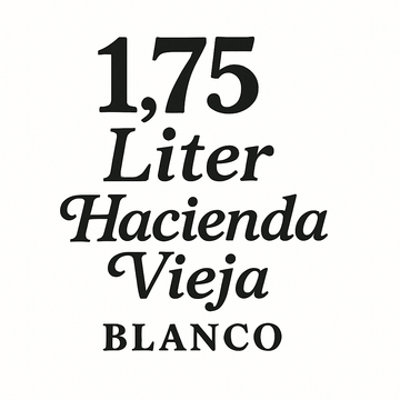 1,75Lx6 Hacienda Vieja Blanco