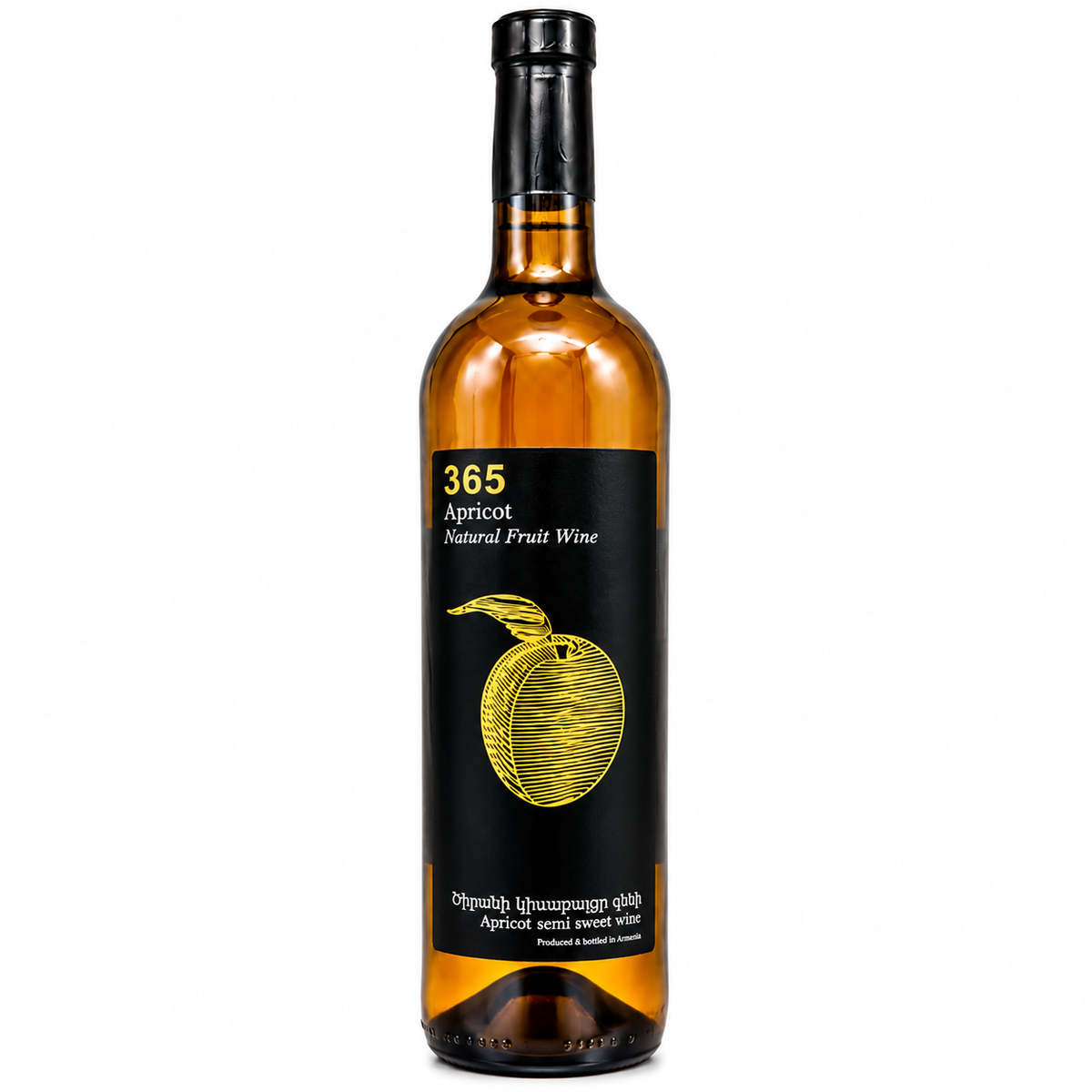 365 No Sugar Apricot S/W Wine 750mlx12