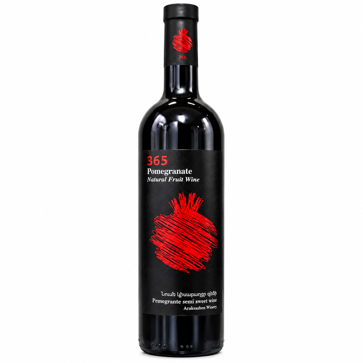 365 No Sugar Pomegranate Wine 750mlx12