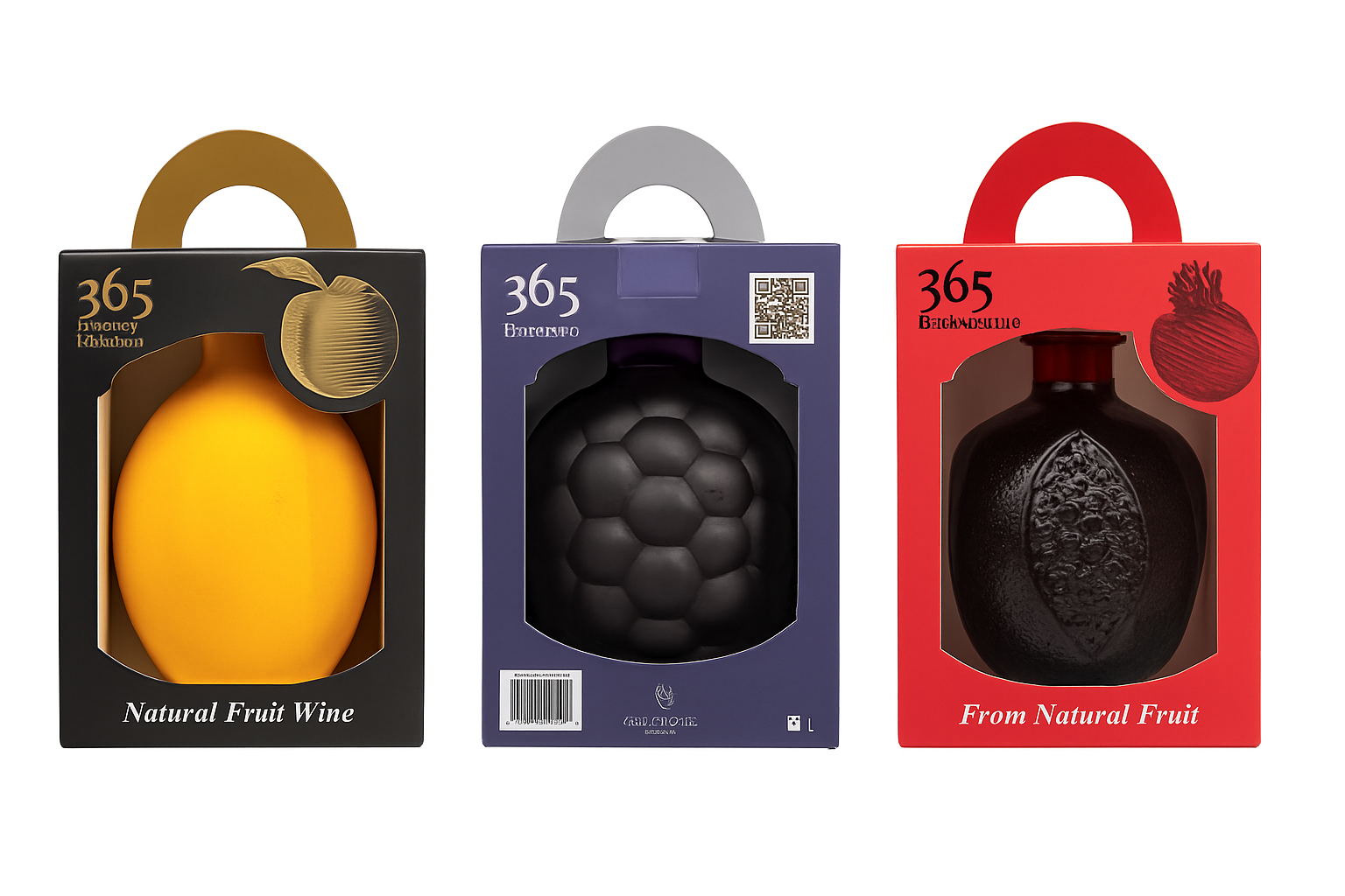 365 Souvenir Semi-Sweet Wine Apricot 750mlx6