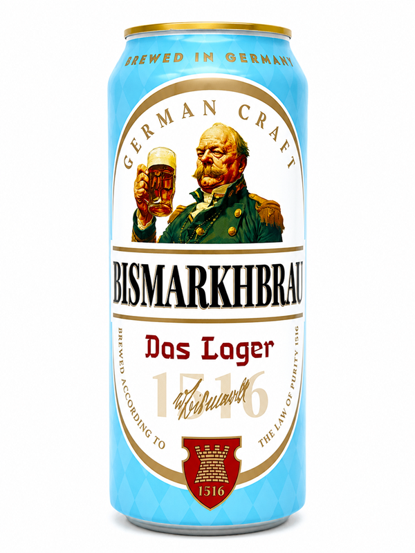 Bismarkhbrau Lager 4,1% 500mlx24 cans