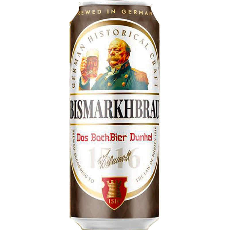 Bismarkhbrau Bockbier Dunkel 6.7% 500mlx24 cans
