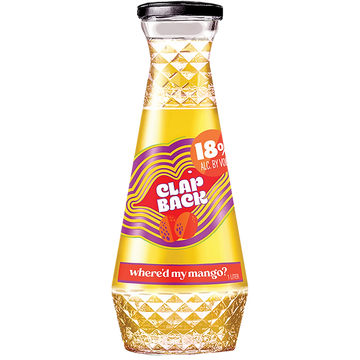 W-Clap Back Bottle Mango 1000mlx12