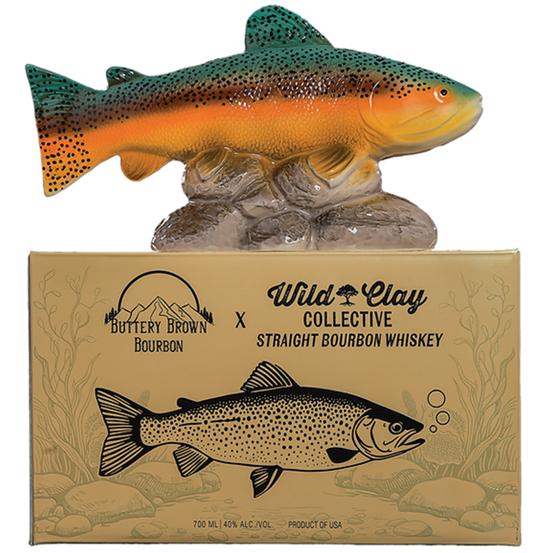 Wild Clay Rainbow Trout Edition American Bourbon 750mlx4