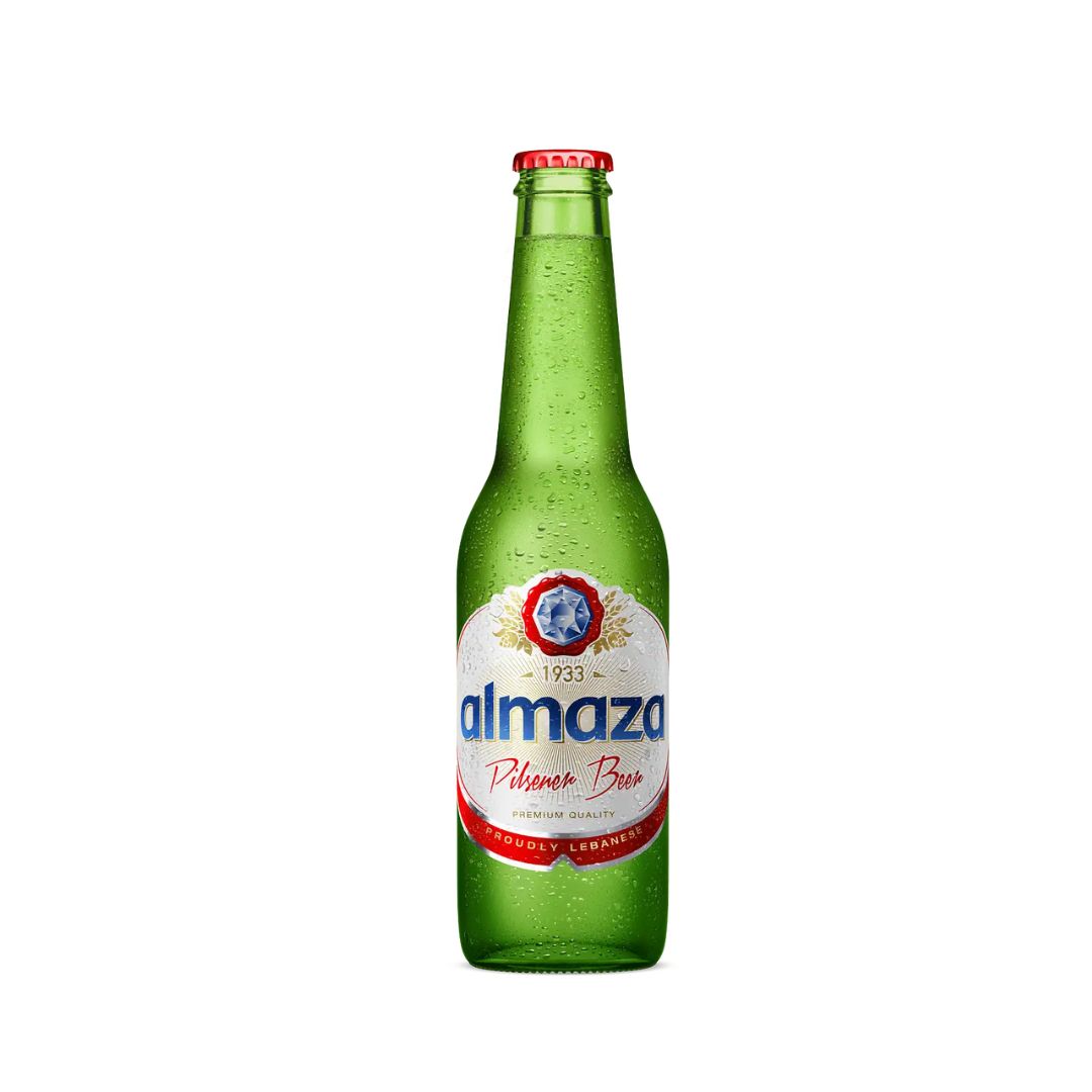 Almaza Beer Pilsner 330mlx24 4x6
