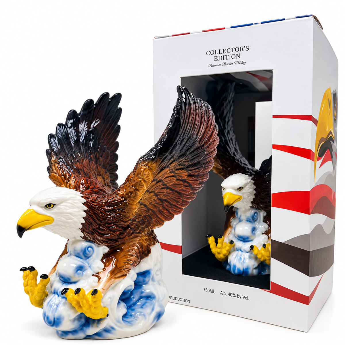 American Eagle Bourbon 750mlx4