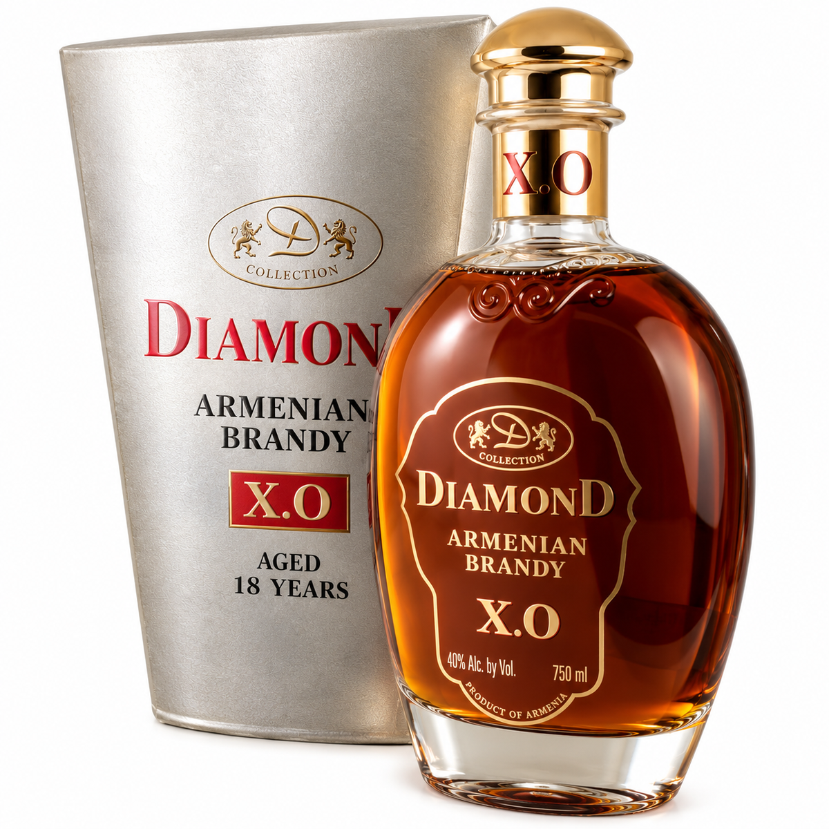 Diamond Armenian Brandy XO 18y.o 750mlx6