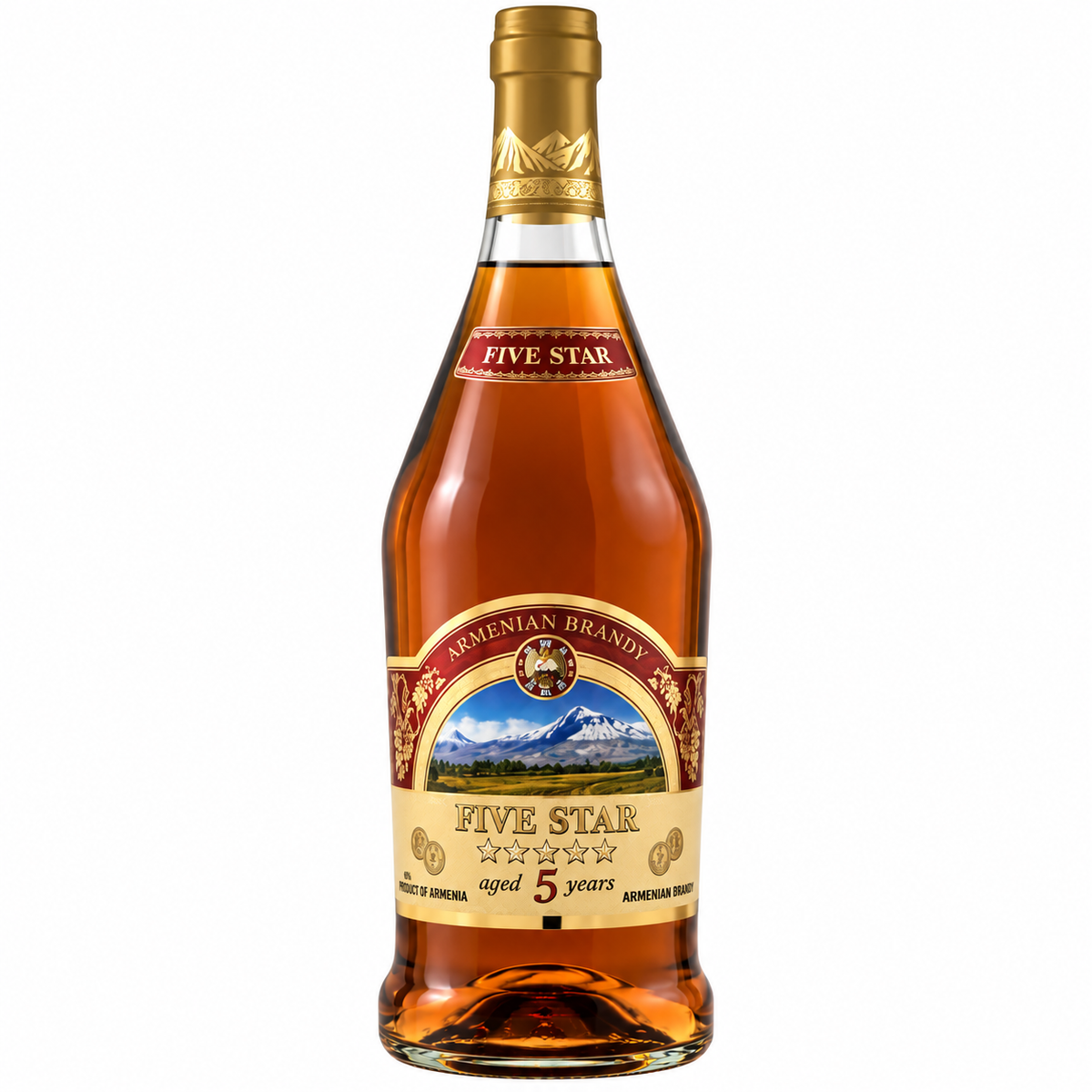 Armenian Brandy 5 y.old 750mlx12