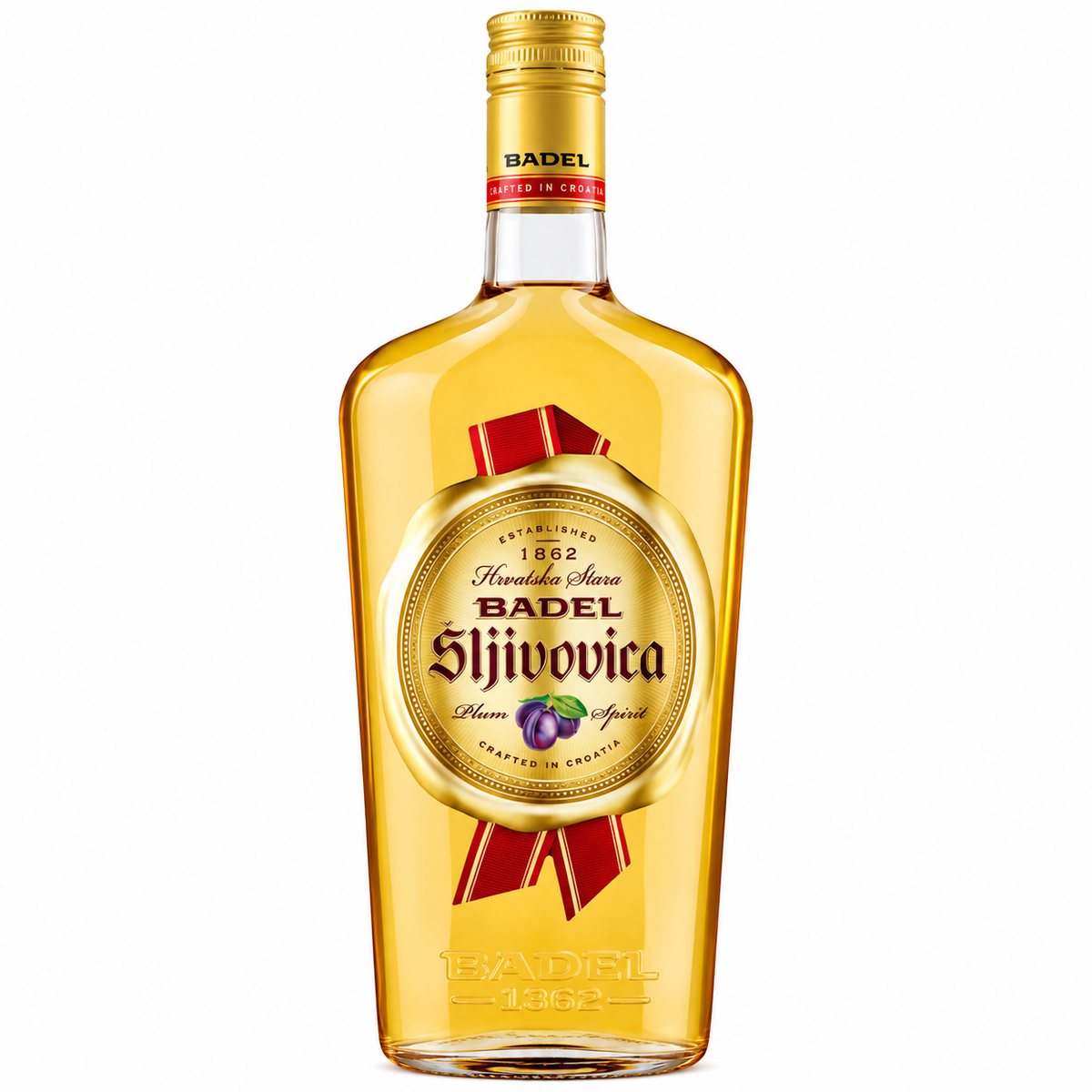 Badel Slivovica Old Plum Brandy 1000mlx12