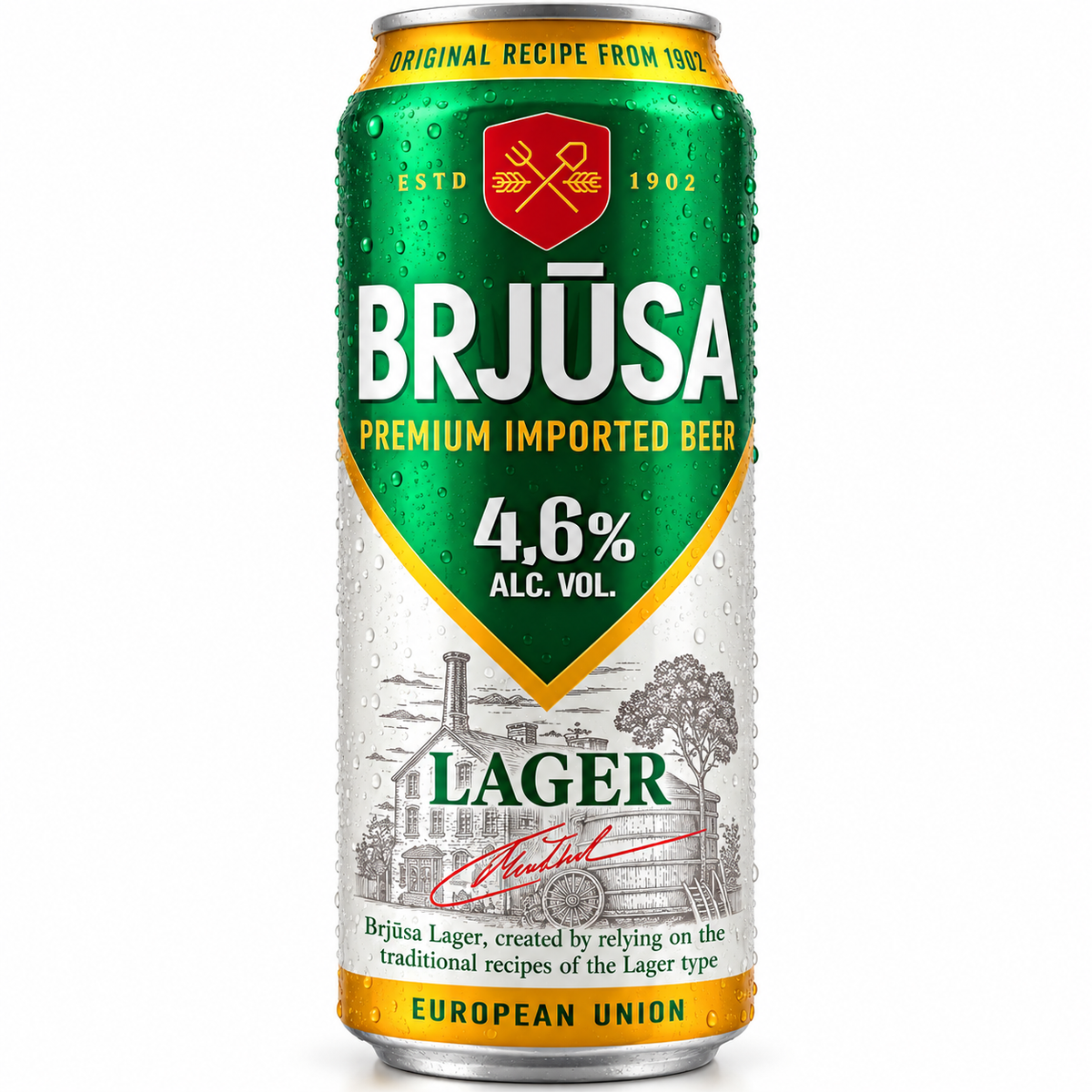 Brjusa Lager 500mlx24 cans