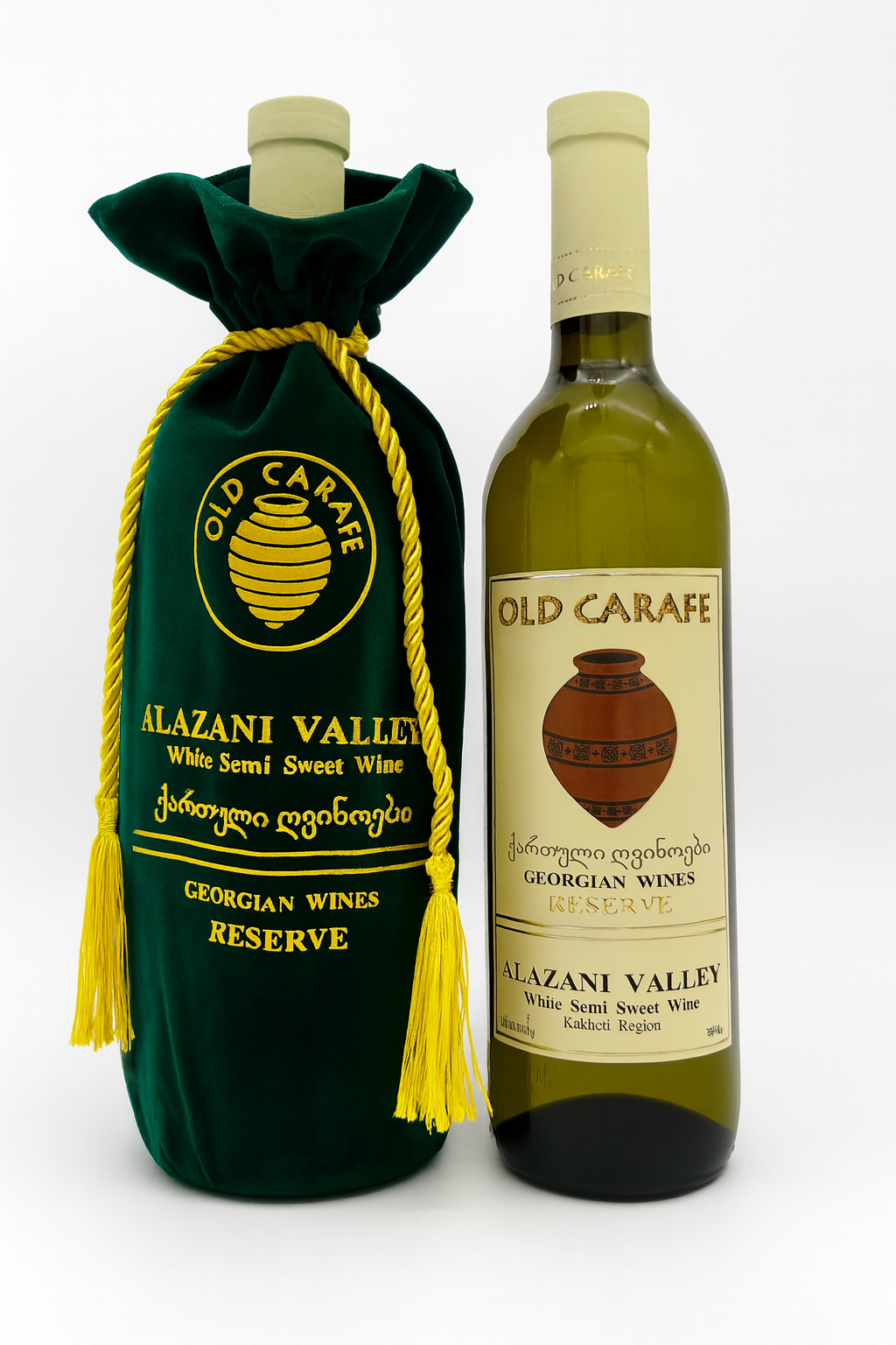 Old Carafe Alazani Valley White Semi Sweet Wine 750mlx12