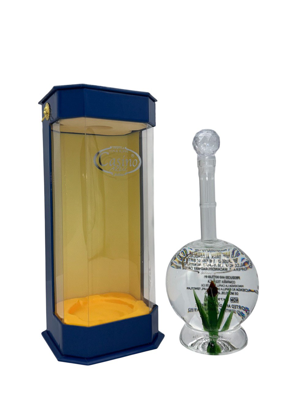 Casino Azul Silver Blanco Gift 750mlx6