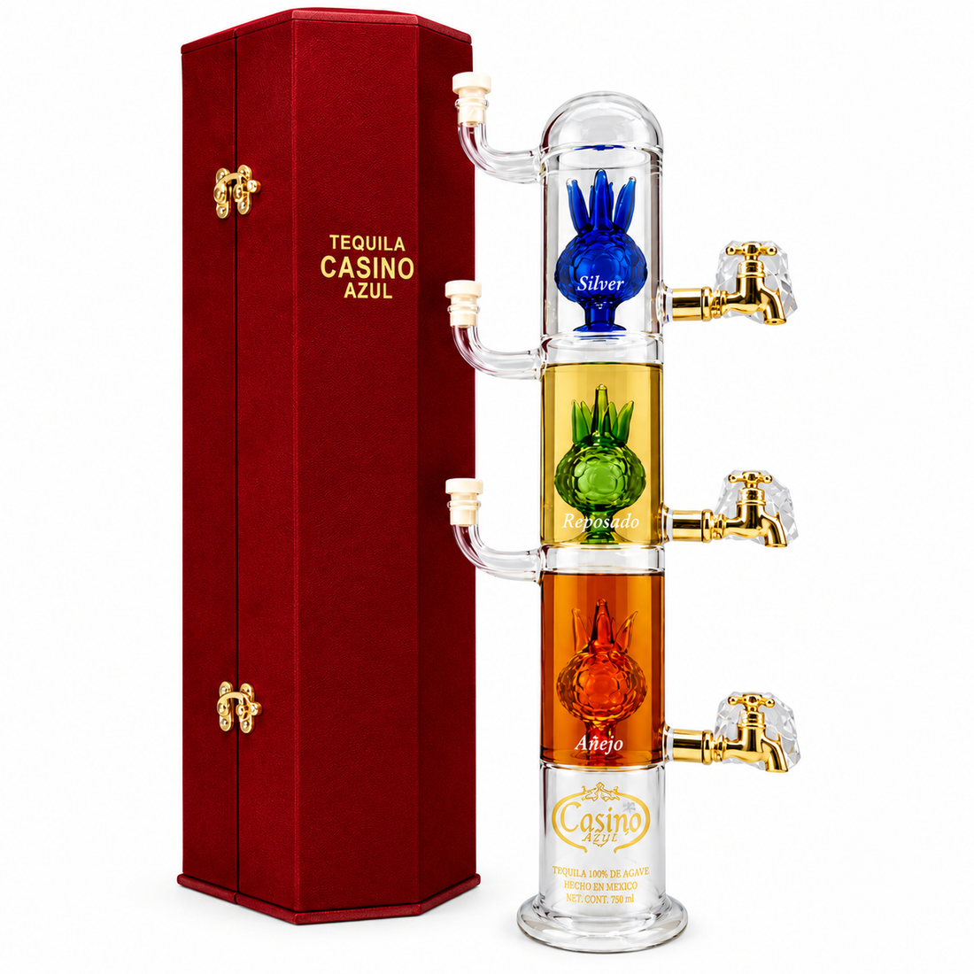 Casino Azul Tower Gift 750mlx4