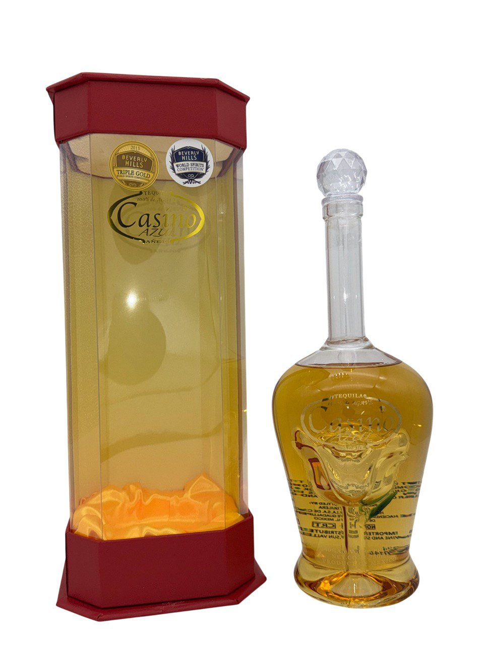 Casino Azul Anejo Gift 750mlx6