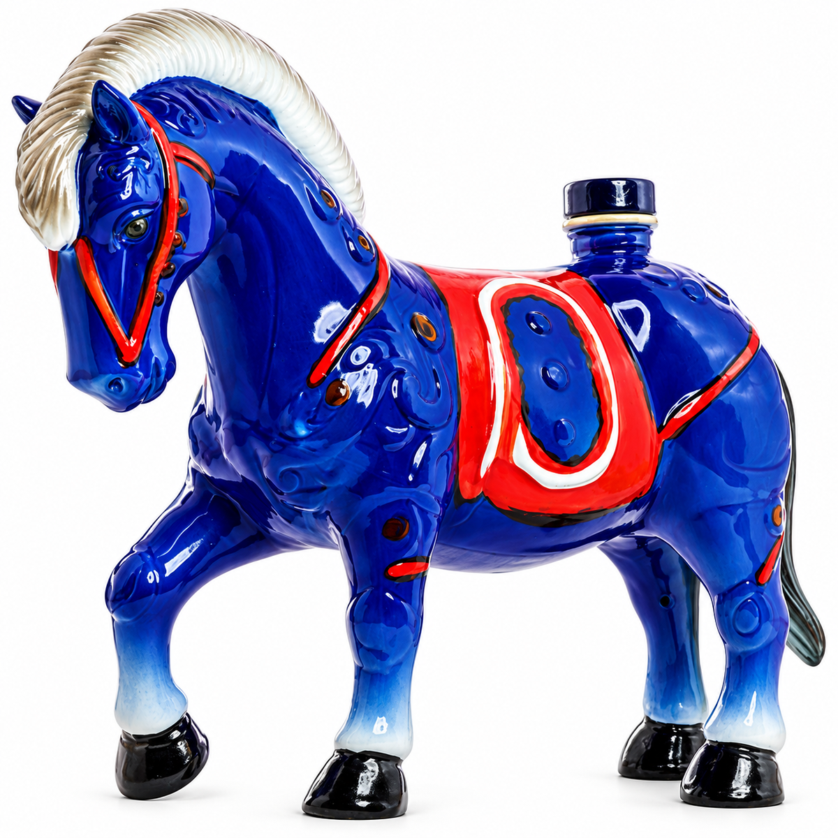 Don Chinto Blue HORSE Anejo Ceramic 750mlx4