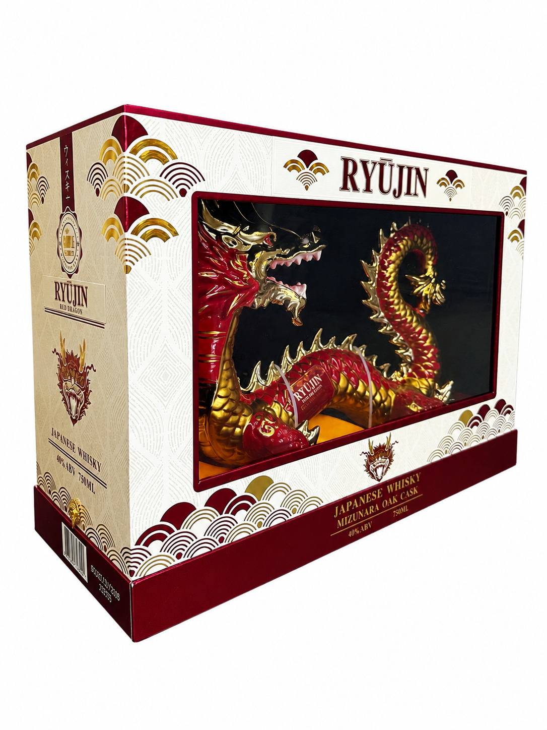 Ryujin Red Dragon Whiskey750mlx4
