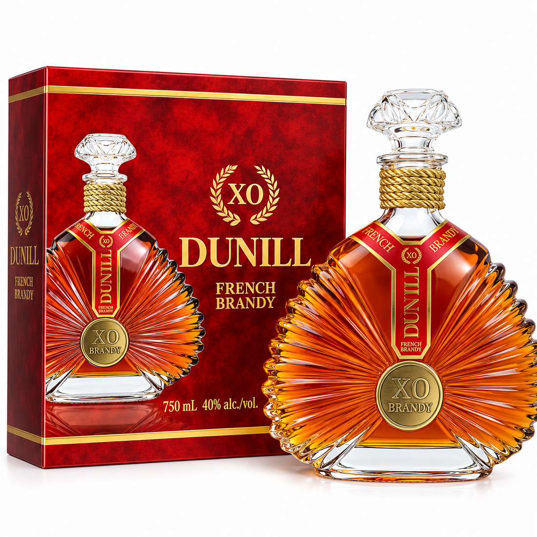 Dunill XO French Brandy 700mlx12