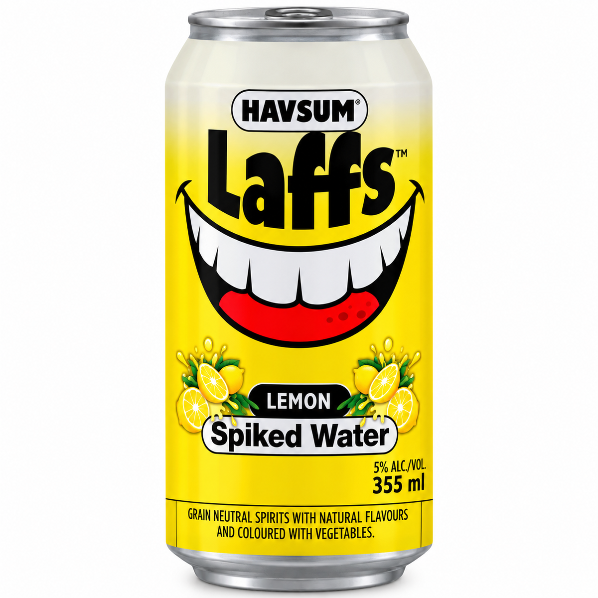 Havsum Laff Lemon 5% 355mlx24 (6x4) cans