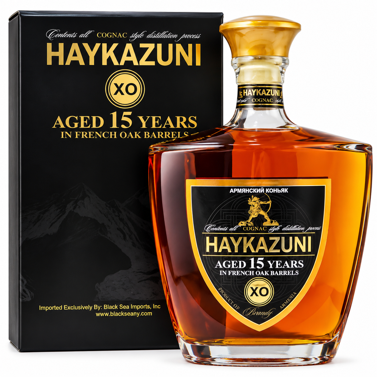 HAYKAZUNI XO 15y.o Cognac 700mlx6