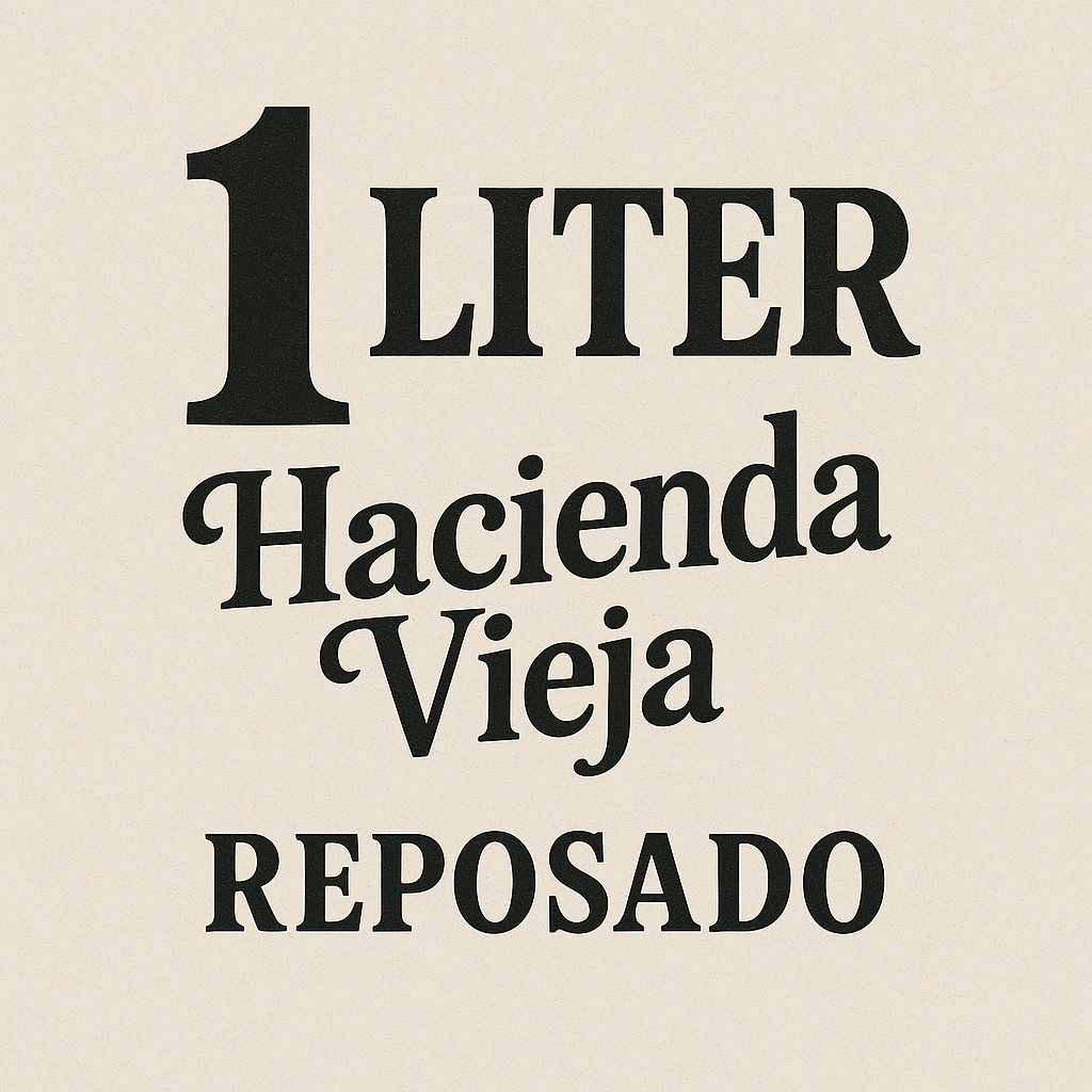 1Lx12 Hacienda Vieja Reposado