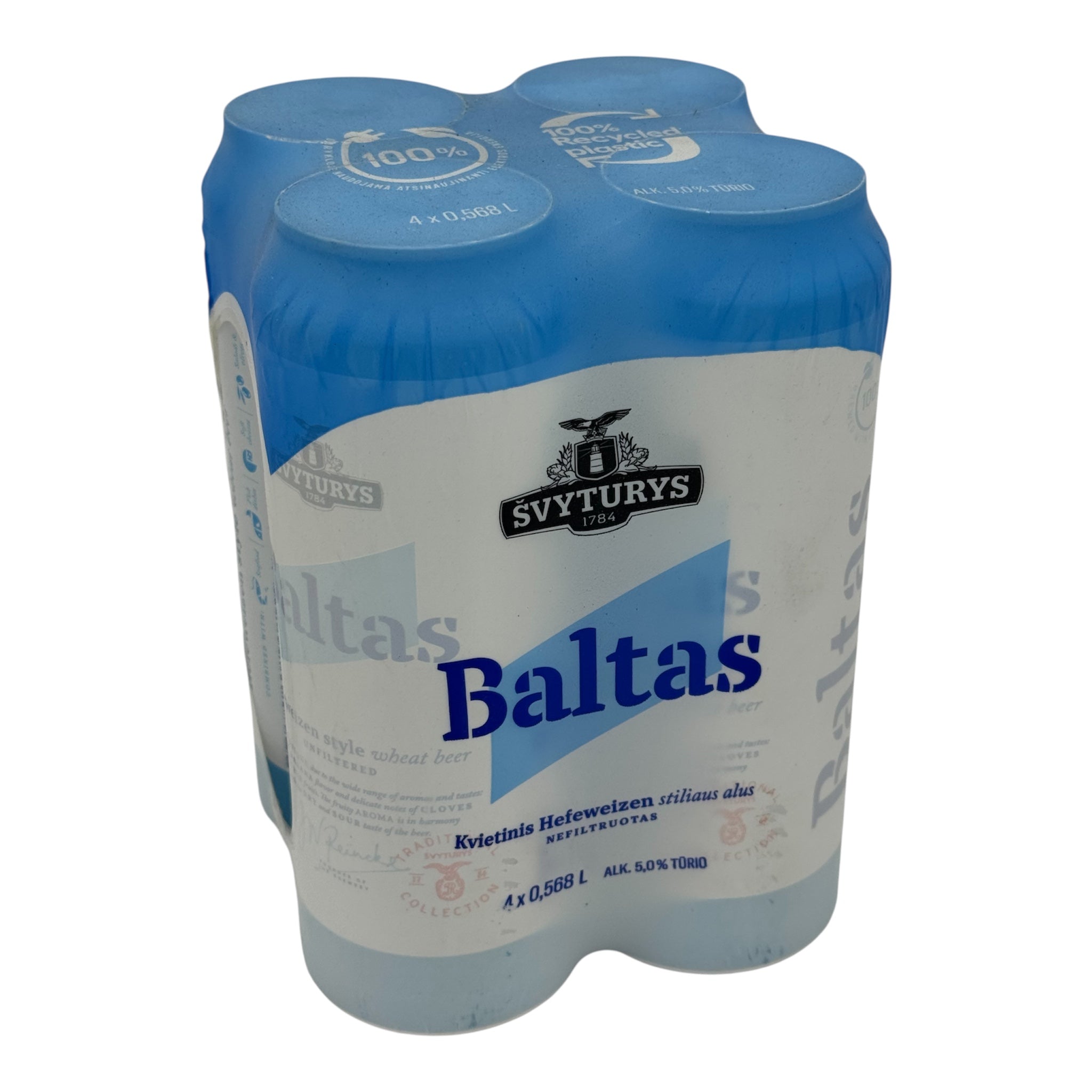 Svyturis Baltas cans 500mlx24