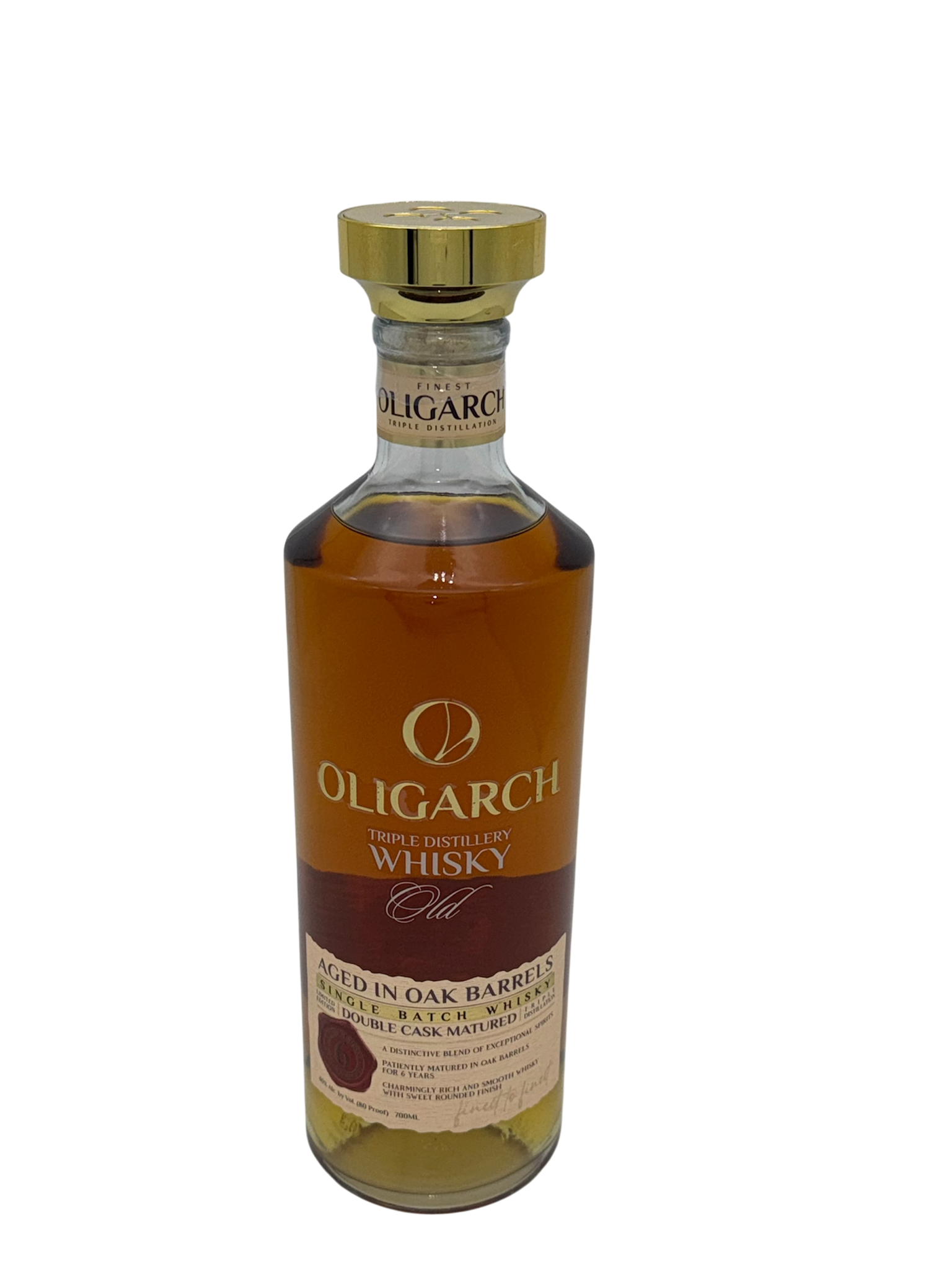 Oligarch Whiskey 6y.o 700mlx6