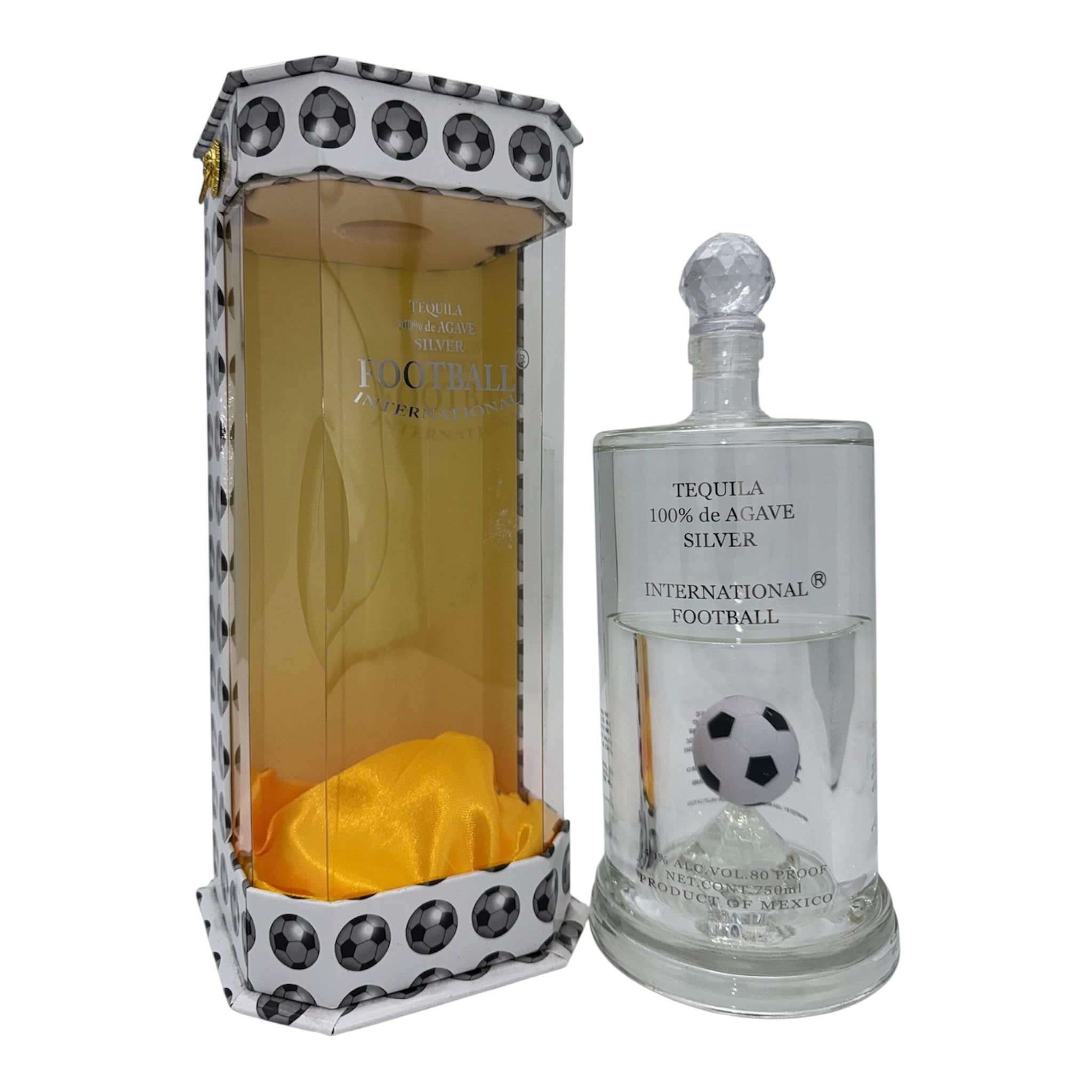 Casino Azul Soccer Blanco Silver Gift 750mlx6
