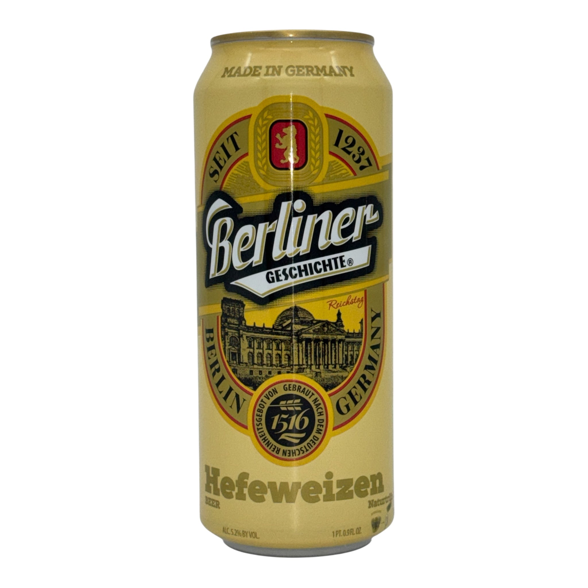 Berliner Heffeweizen 500mlx24 Cans