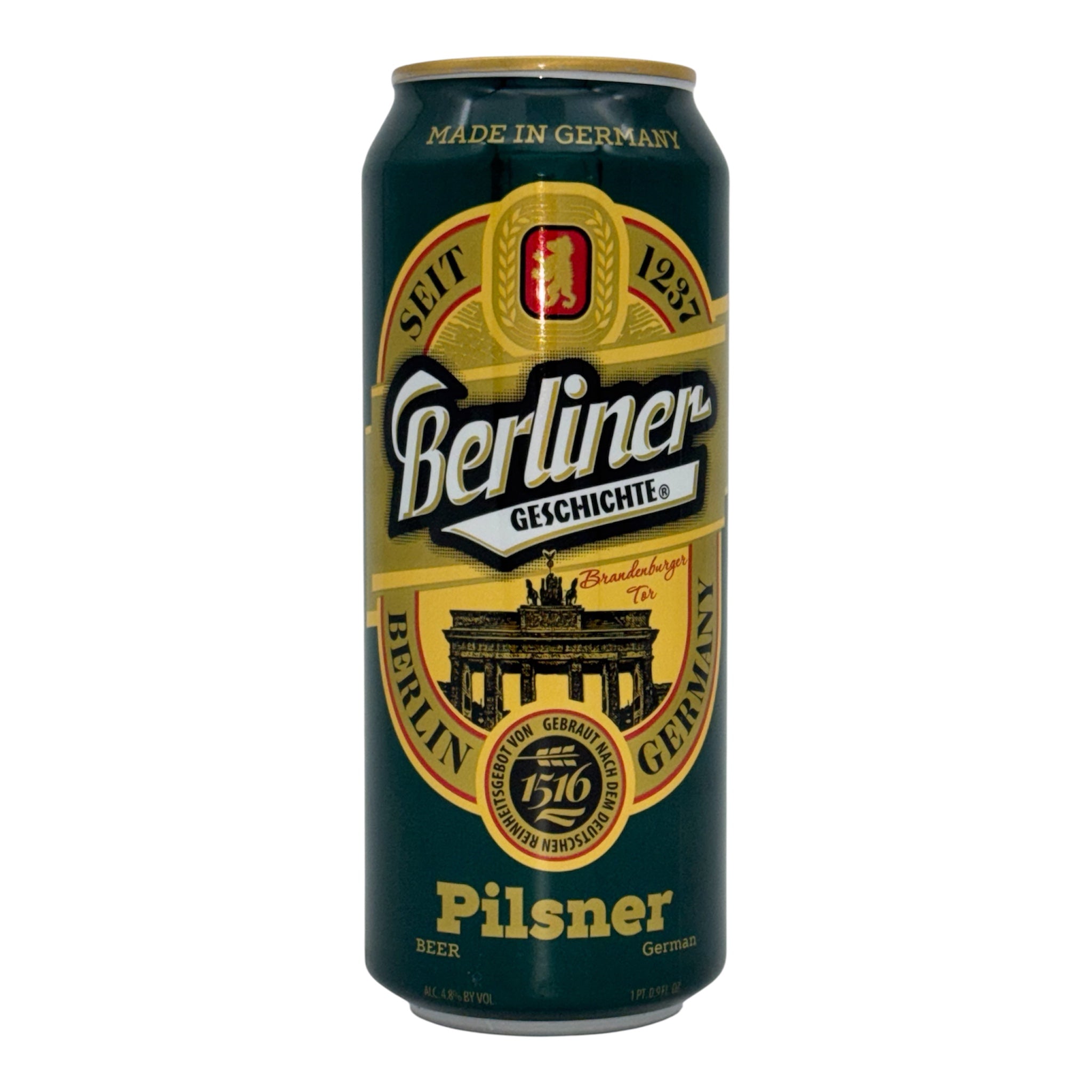 Berliner Pilsner 500mlx24Cans 4.82%