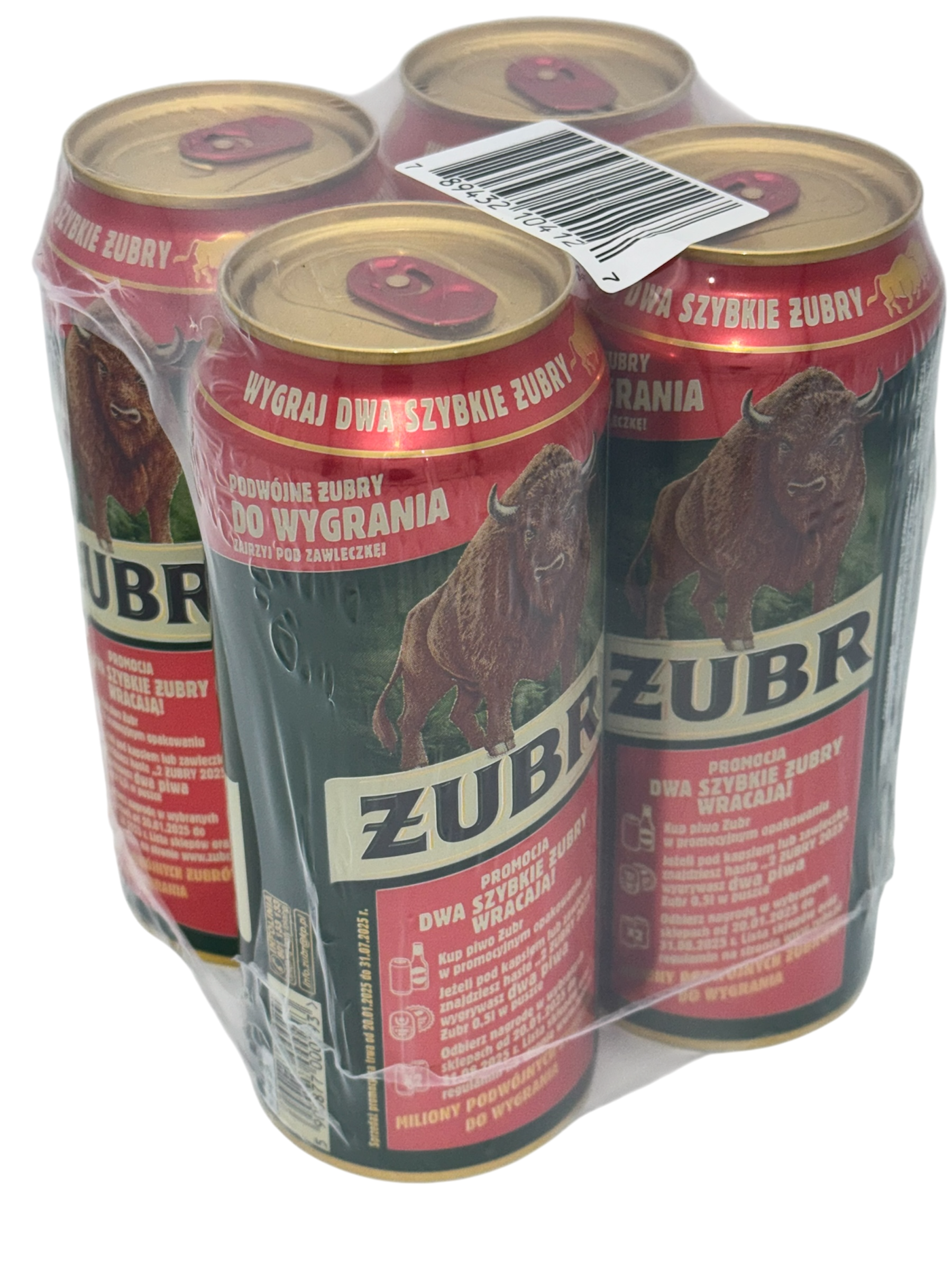 Zubr 500mlx24 6x4 cans