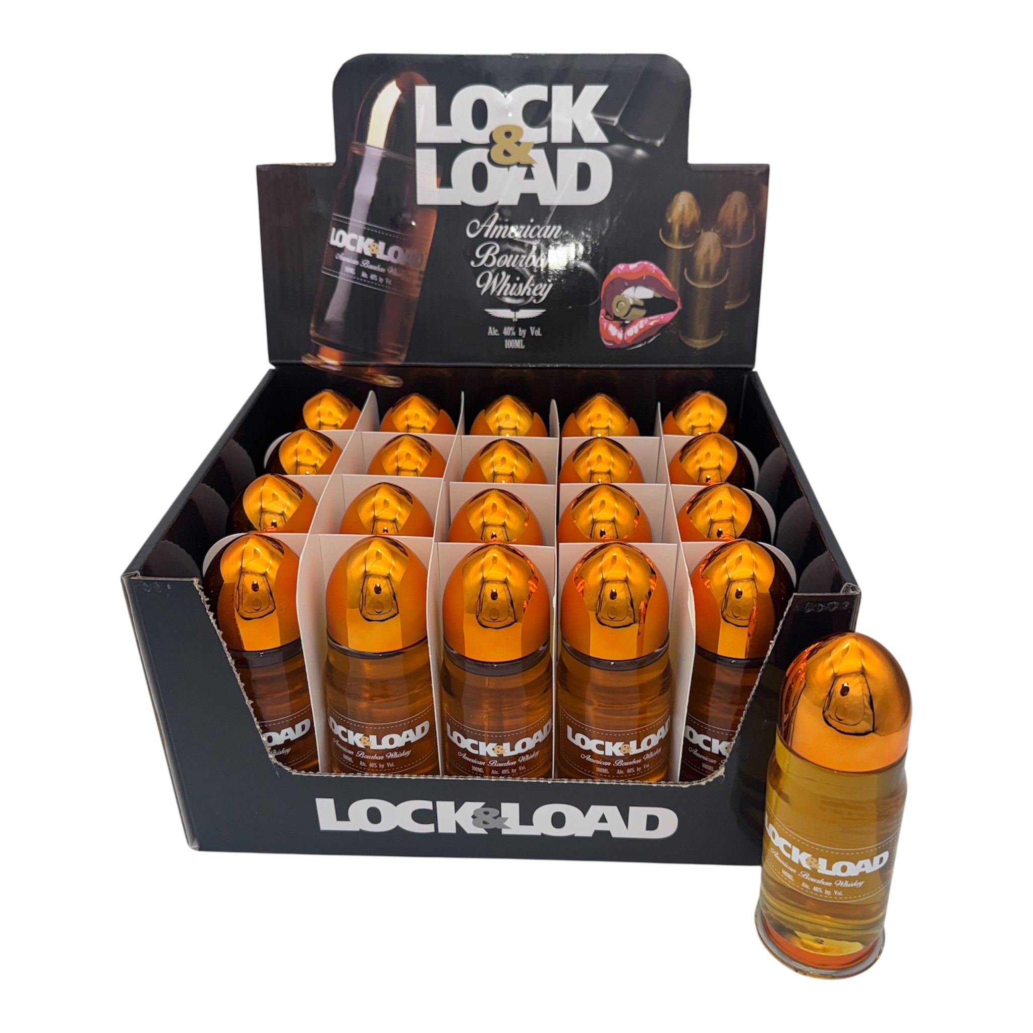 Lock&Load Bullet American Bourbon 4x20x100ml